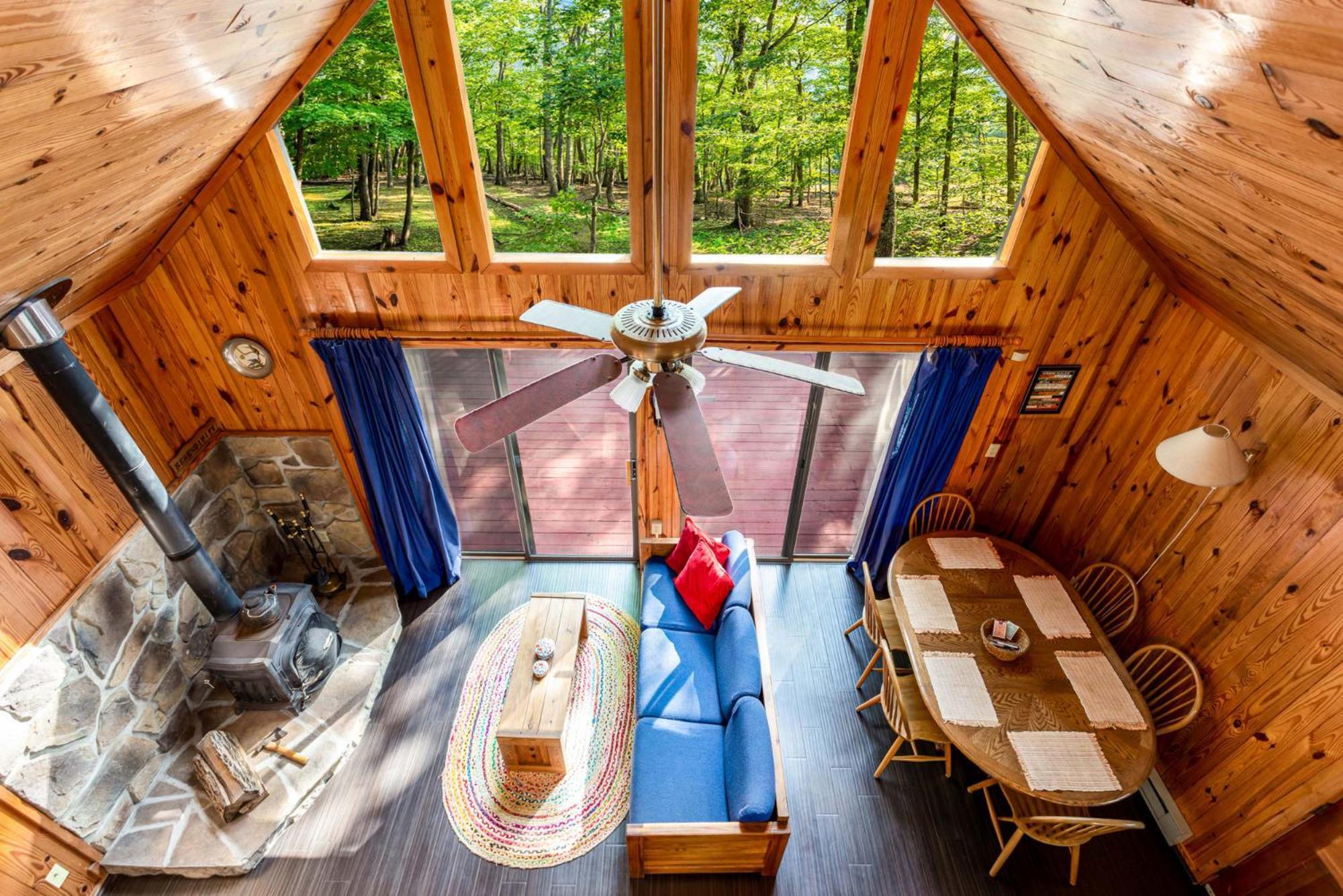 Hot Tub, Large Deck, Wifi, Fire Pit At Chalet Cabin Morton Grove Eksteriør billede